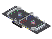 3D model FRC Playing Field part