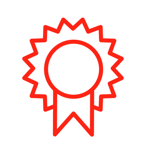 Professional 3D CAD icon with ribbon - SOLIDWORKS